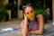 3D Cotton Mask - Floral color with PM2.5 Filters